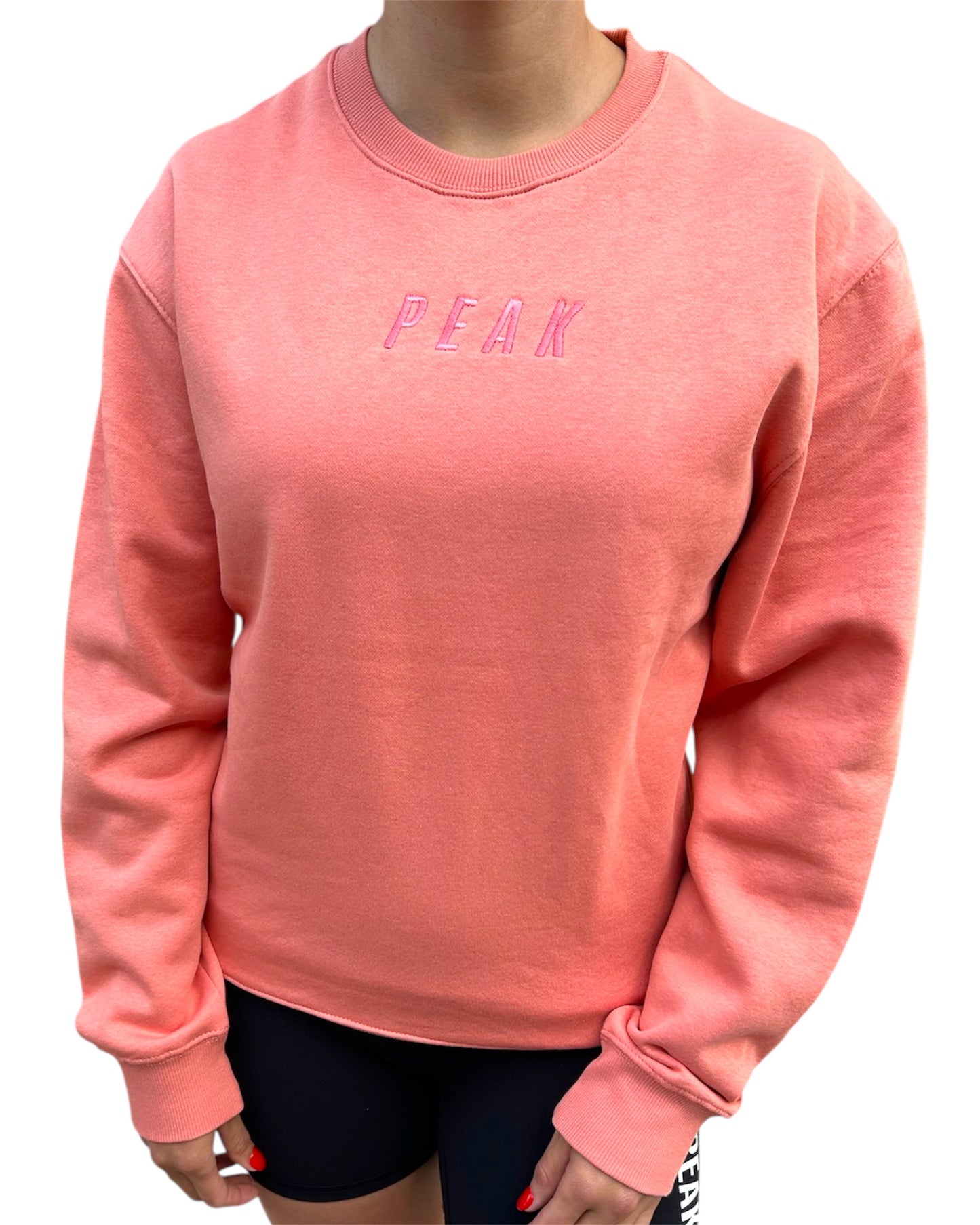 Sudadera unisex Himalaya salmón