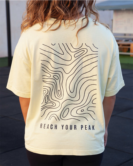 Camiseta oversize Everest amarillo