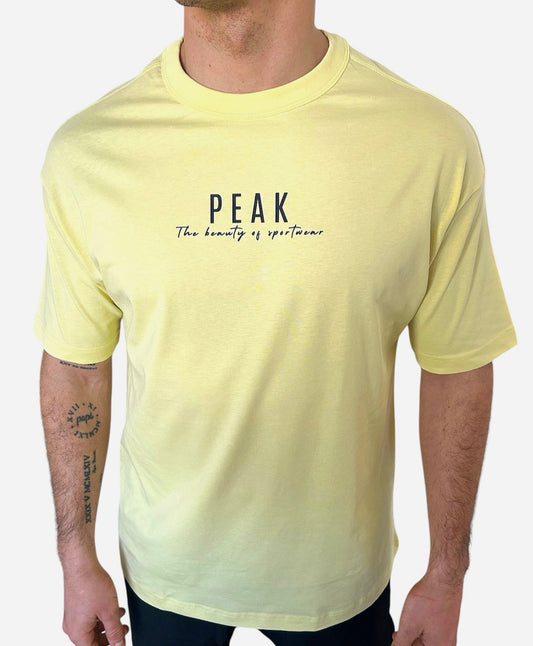 Camiseta Oversize Everest Light Yellow