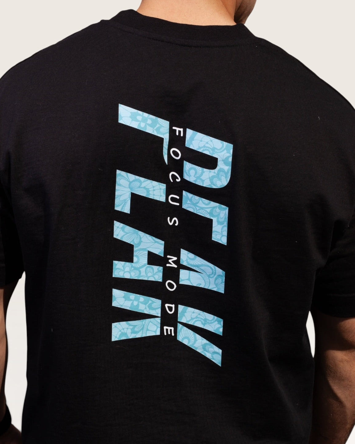 Camiseta Overesize Logan Negro