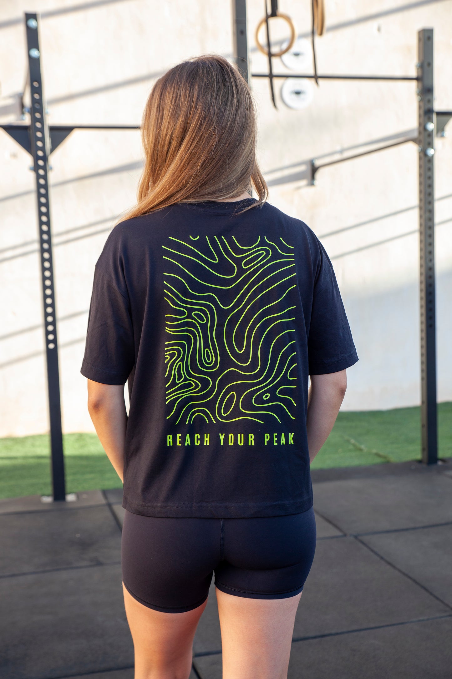 Camiseta oversize Everest negro