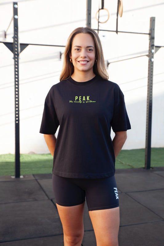 Camiseta oversize Everest negro