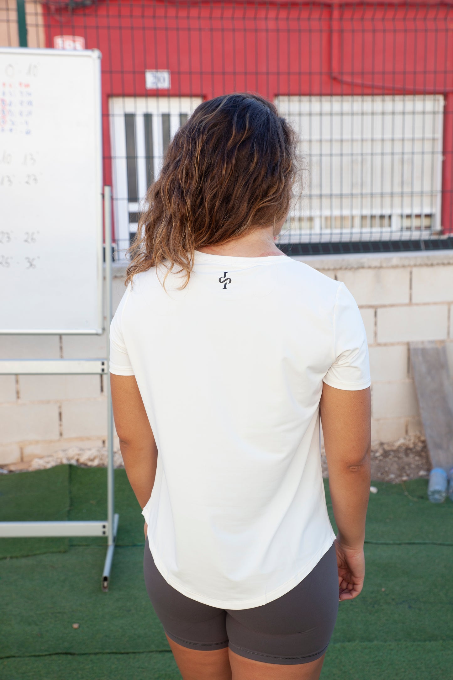 Camiseta Teide crema