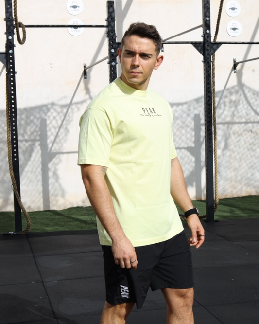 Camiseta Oversize Everest Light Yellow